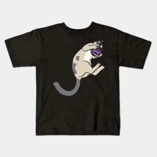 Cat playing with woolball Kids T-Shirt